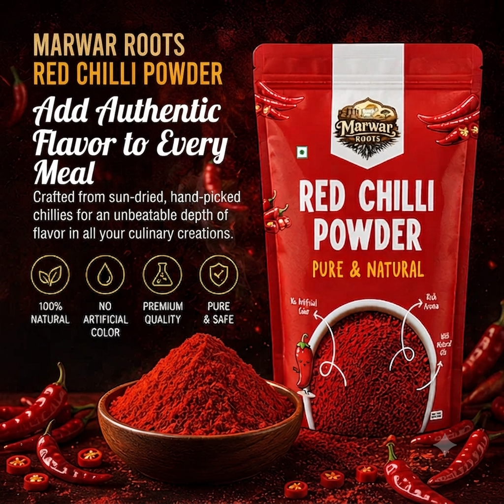 Marwar Roots Red Chilli Powder