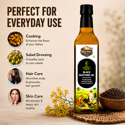 Black Mustard Oil – 1 Liter