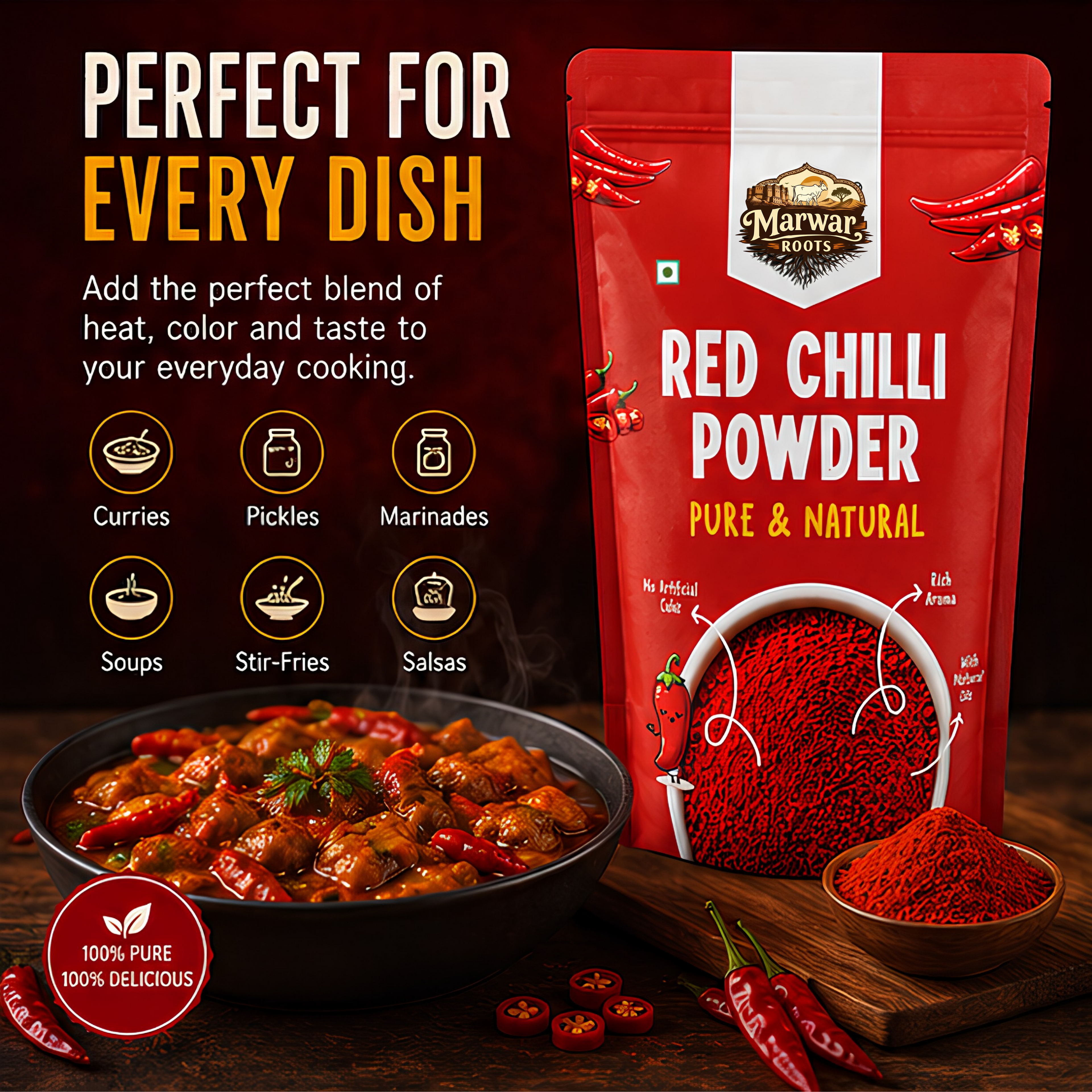 Mirchi (Red Chilli) Powder