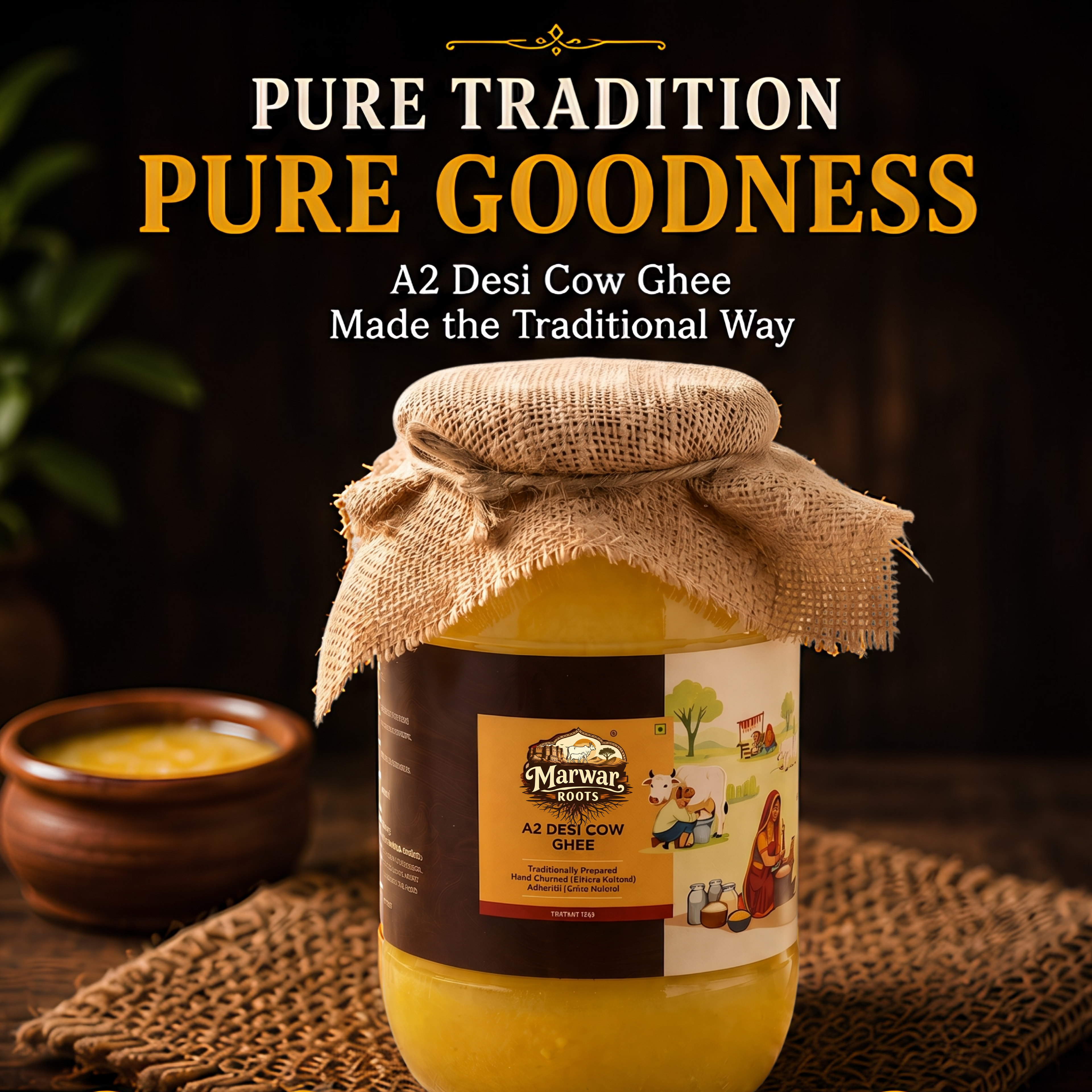 A2 Desi Cow Ghee