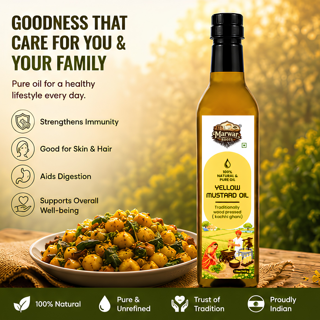 Yellow Mustard Oil – 1 Liter