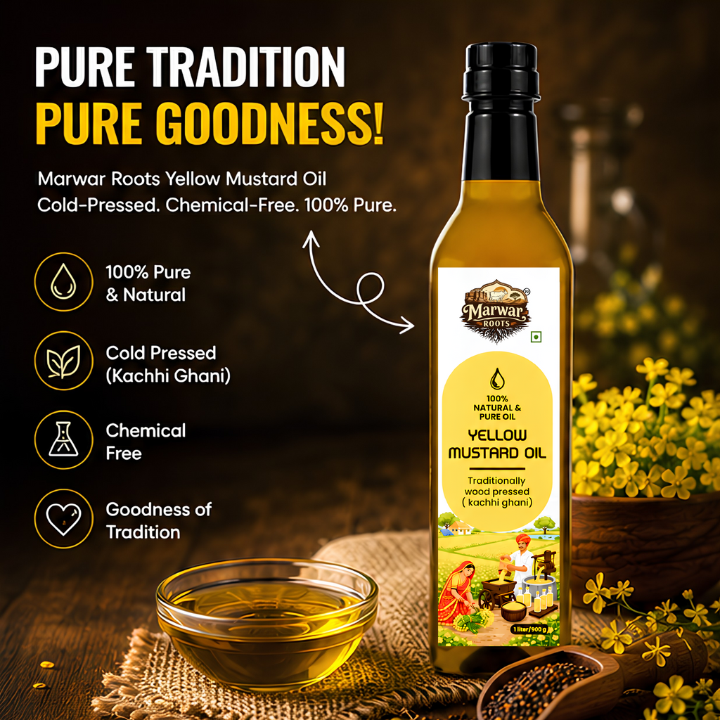 Yellow Mustard Oil – 1 Liter