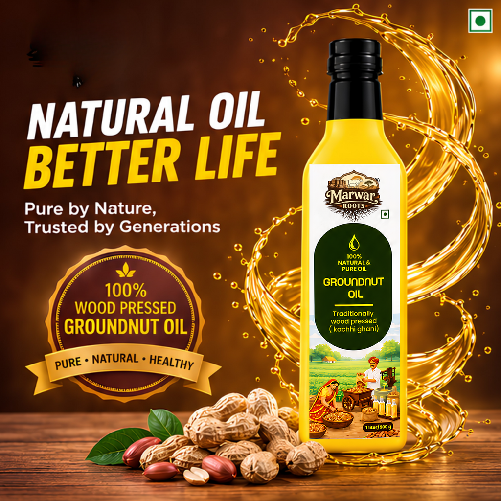 Groundnut Oil – 1 Liter