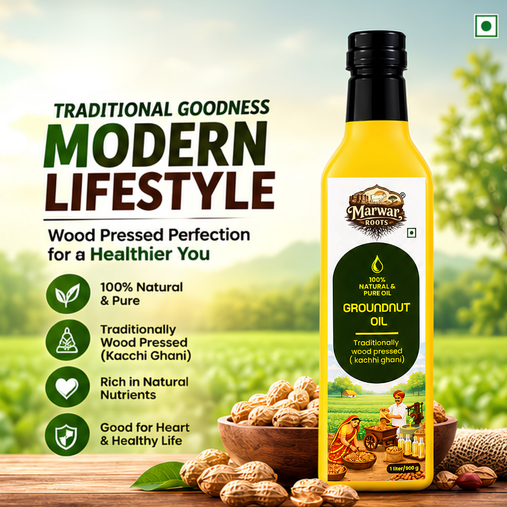 Groundnut Oil – 1 Liter
