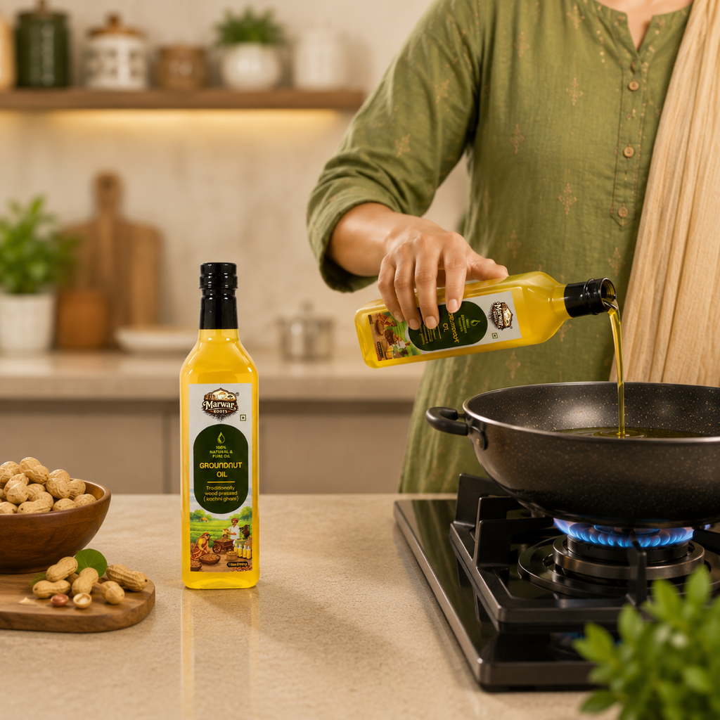 Groundnut Oil – 1 Liter
