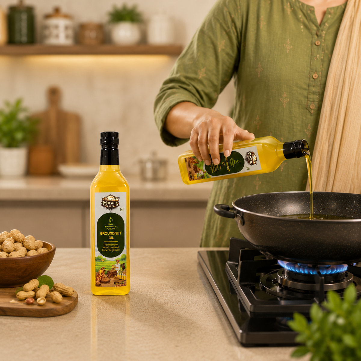 Groundnut Oil – 1 Liter