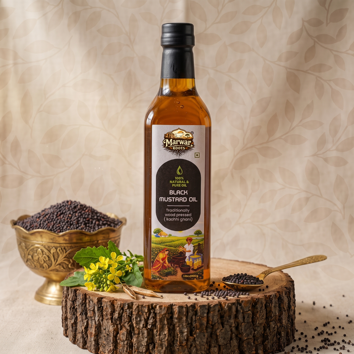 Black Mustard Oil – 1 Liter