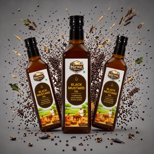 Black Mustard Oil – 1 Liter
